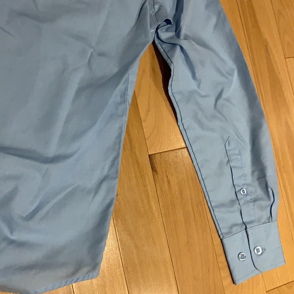 EUC Boys Newberry Light Blue Button Up Dress Shirt - size 12 - Picture 12 of 16